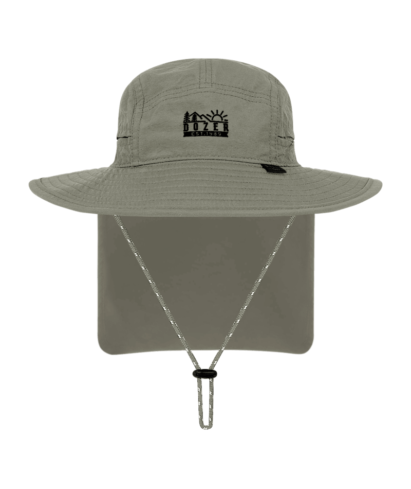 Dozer Boys Bucket Hat - Khaki Legionnaire Flap - Barney